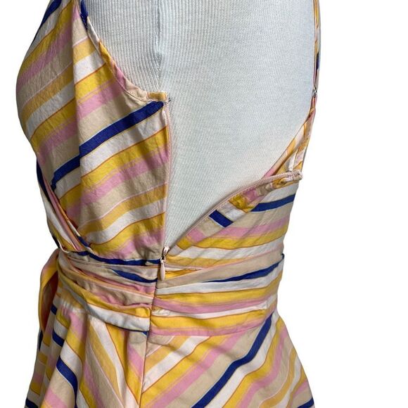 A new day M sleeveless striped top with tie wrap style zips adjus… - Picture 3 of 8